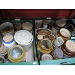 Stoneware Storage Jars:- Two Boxes