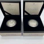 Royal Mint 2021 Queen's 95th Birthday Silver Proof £5 Coin, together with a Royal Mint Platinum