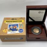 Royal Mint 2019 Paddington at St Pauls Gold Proof 50p Coin, boxed with certificate of