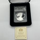 2019 USA Silver Eagle Inaugural Strike ANACS Certified PR70, 16 of 1,519 EU.