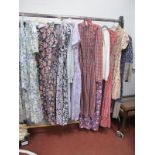 Four c.1970's Vintage Laura Ashley Floral Print Dresses, seven others of similar style. (11)