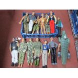 Approximately Ten Action Figures.