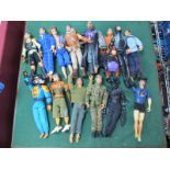 Approximately Twelve Action Man Figures. (ages vary)