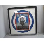 The Who Quadrophenia Framed Display Poster, signed Phil Daniels, certificate of authenticity, 72 x