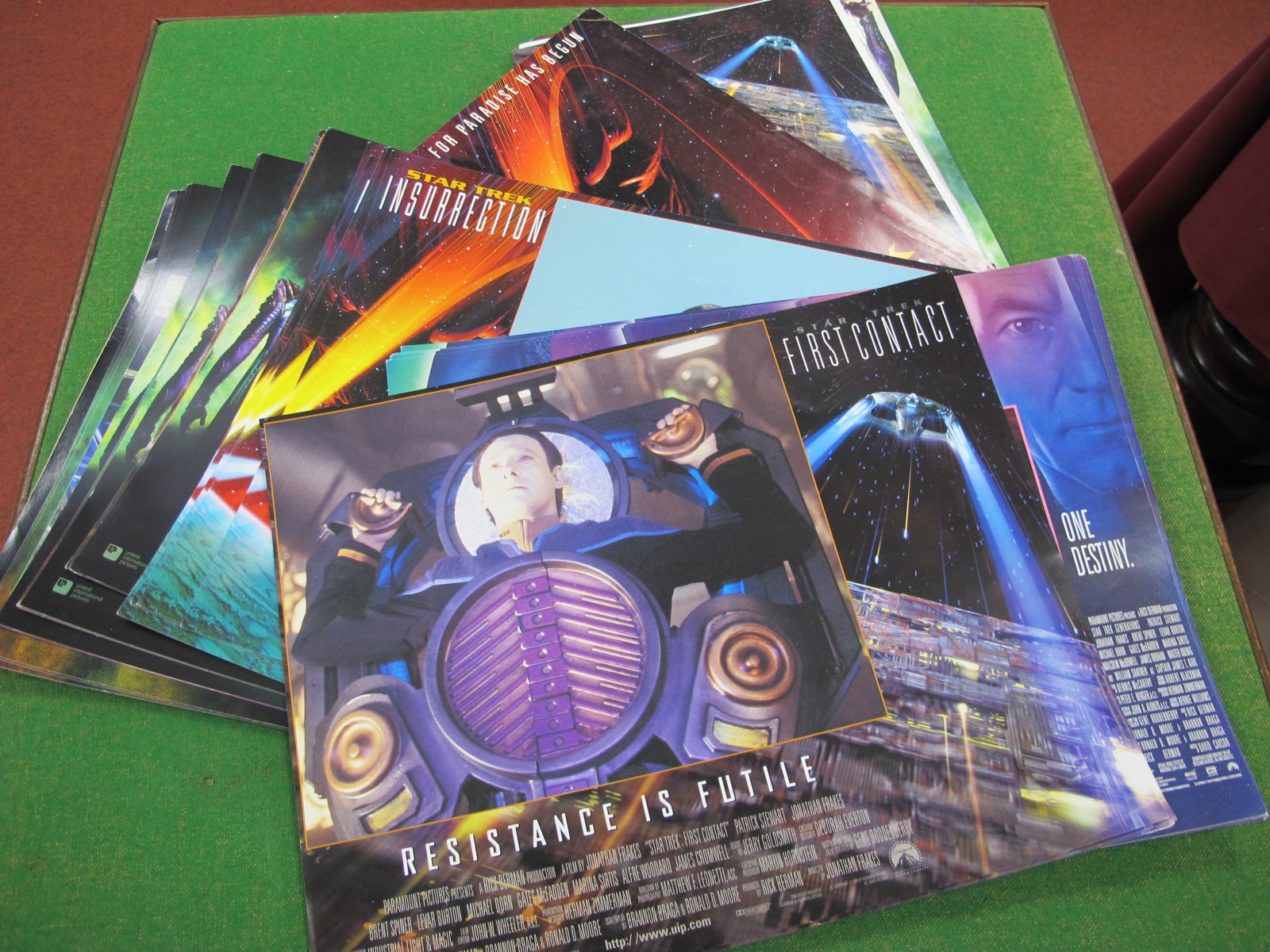 Star Trek - A Quantity of Promotional T.M.G Era Film Press Packs, to include First Contact, Nemesis,