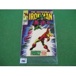 Marvel Comics - The Invincible Iron Man #5, comic has been trimmed and re-stapled.
