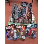 Star Wars: Quantity of Boxed The Force Awakens Figures, including Rey, The Inquisitor, Goss Toowers,