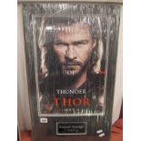 Thor The God of Thunder, Kenneth Branagh (Director), signed montage, with certificate of