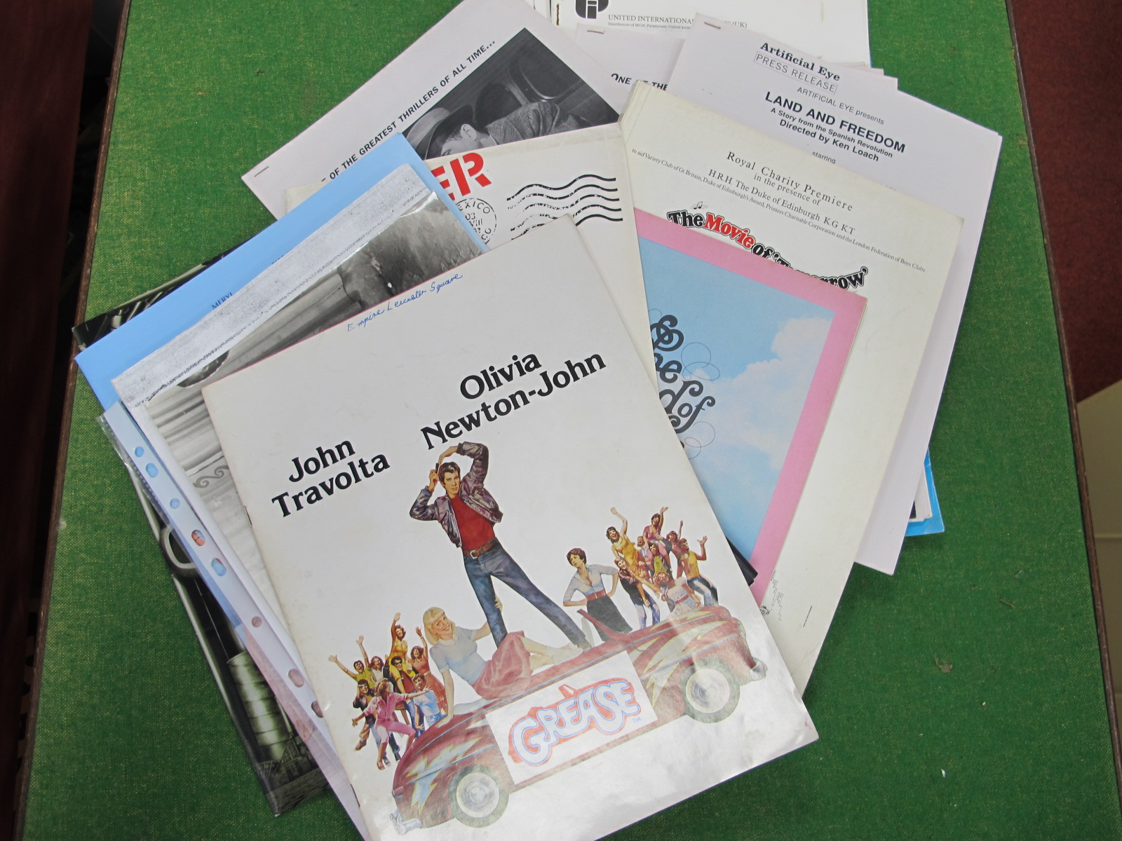 Musicals - A Quantity of Promotional Material, including press packs for various musical films, to