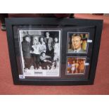 Buffy The Vampire Slayer Montage, with signatures, and certificate of authenticity, 36 x 46cm.