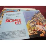 Ten Circa 1970's/1980's Film Posters, to include The Money Pit, Dragnet, Witness, La Frontera (The