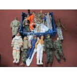 Approximately Ten Action Figures, to include Action Man Moon Explorer, Hasbro, Action Man, Dragon