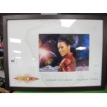 Doctor Who - Freema Agyeman as Martha Jones signed image, (framed) with certificate of