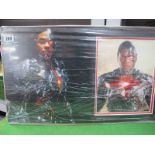 Cyborg: Signed A4 Photo Signed By Ray Fisher, includes a COA.