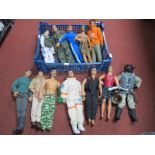 Approximately Ten Action Figures, to include Hasbro, Moon Explorer, Eagle Eye, plus others.
