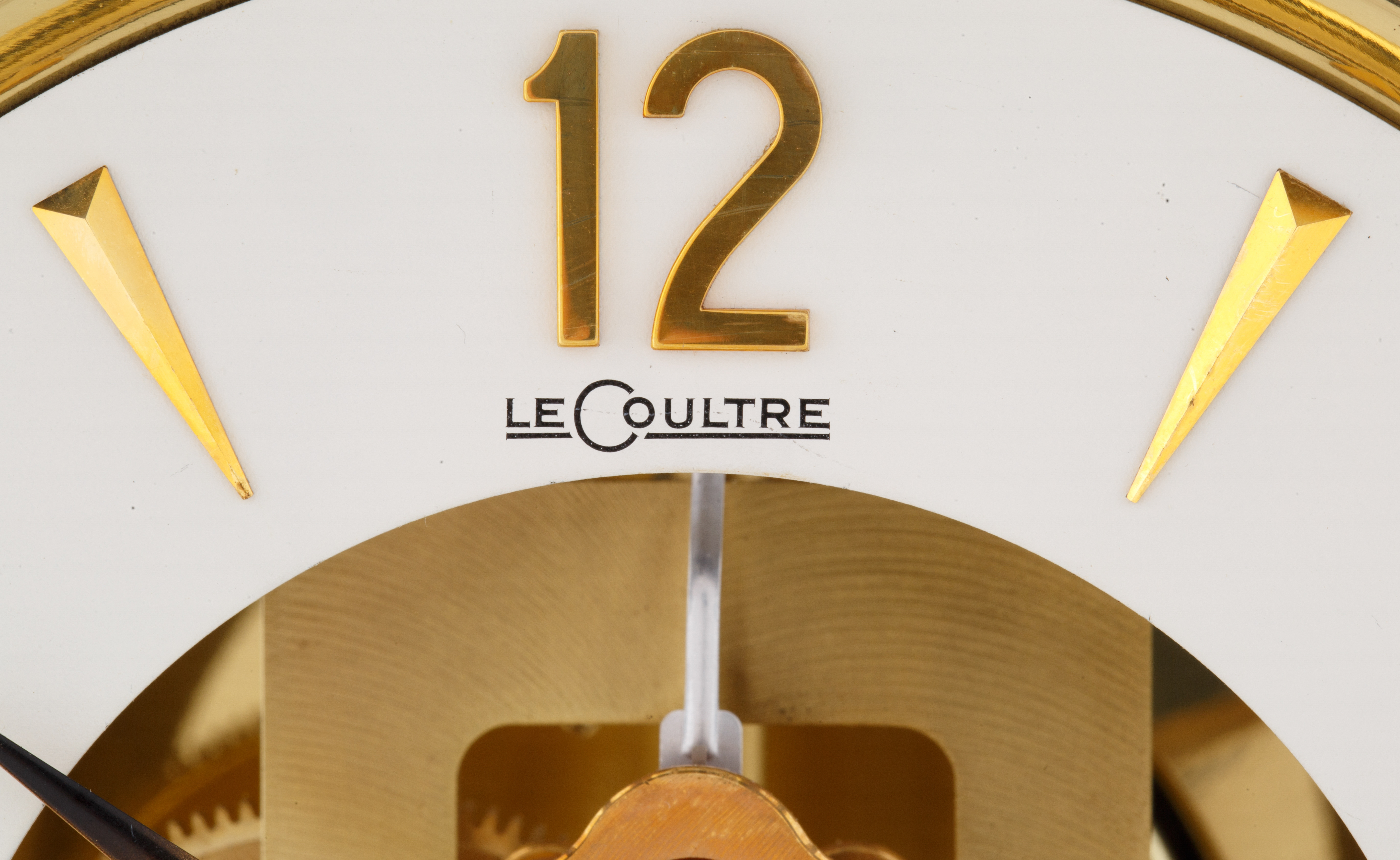 CLASSIC' LECOULTRE MANTLE CLOCK, ATMOS COLLECTION - Image 6 of 8