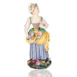 FONTAINEBLEAU 'GARDENING LADY' VESSEL