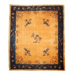 ANTIQUE CHINESE ART DECO STYLE AREA RUG