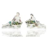 PAIR OF MEISSEN PORCELAIN 'RECLINING COUPLE'