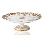 MEISSEN DEUTSCHE BLUMEN PORCELAIN CAKE STAND