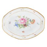 MEISSEN PORCELAIN DEUTSCHE BLUMEN PLATTER