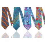 GROUP OF FOUR MISSONI TIES