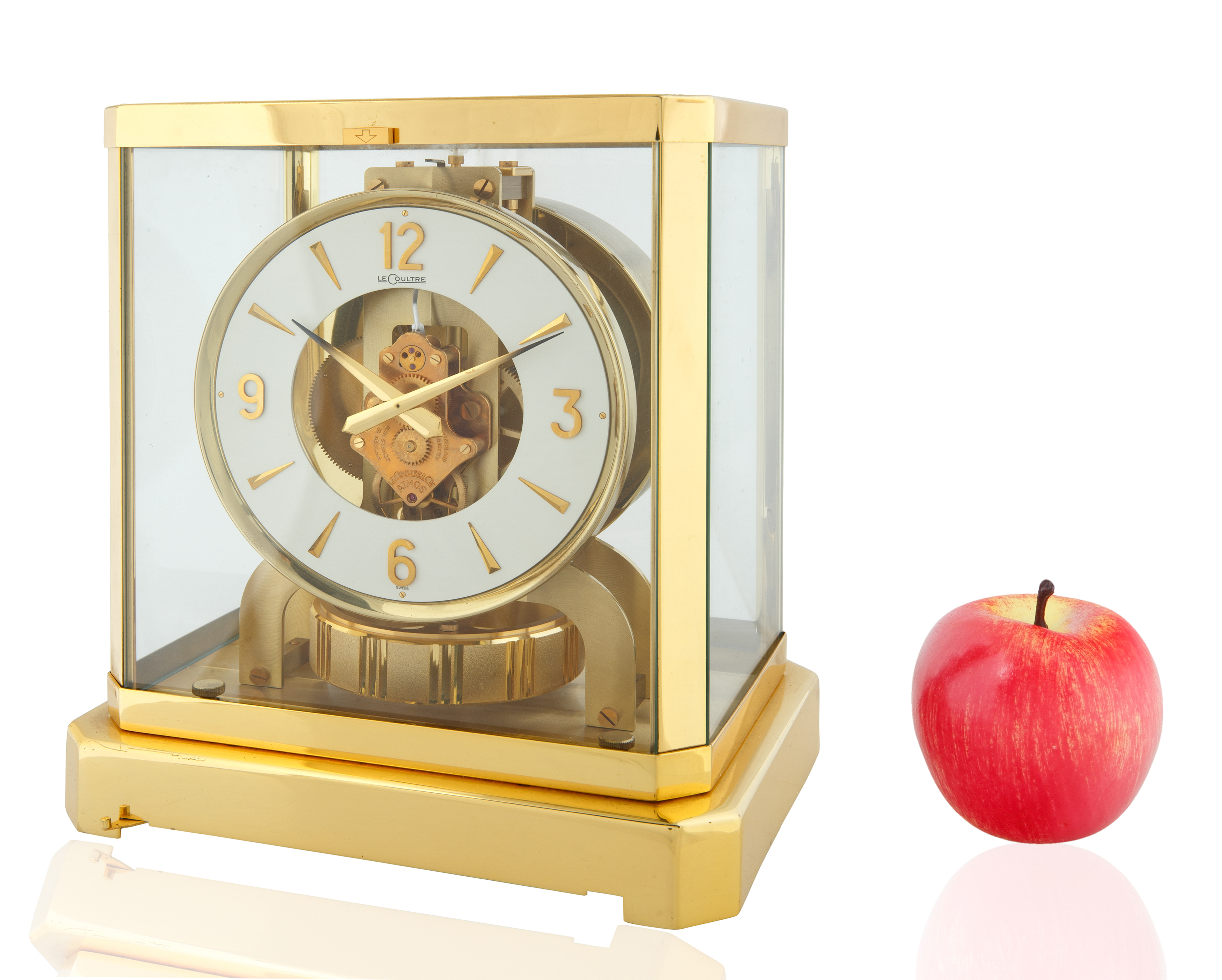 CLASSIC' LECOULTRE MANTLE CLOCK, ATMOS COLLECTION - Image 8 of 8