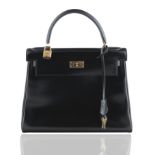 VINTAGE 1976 HERMES KELLY 28 HANDBAG