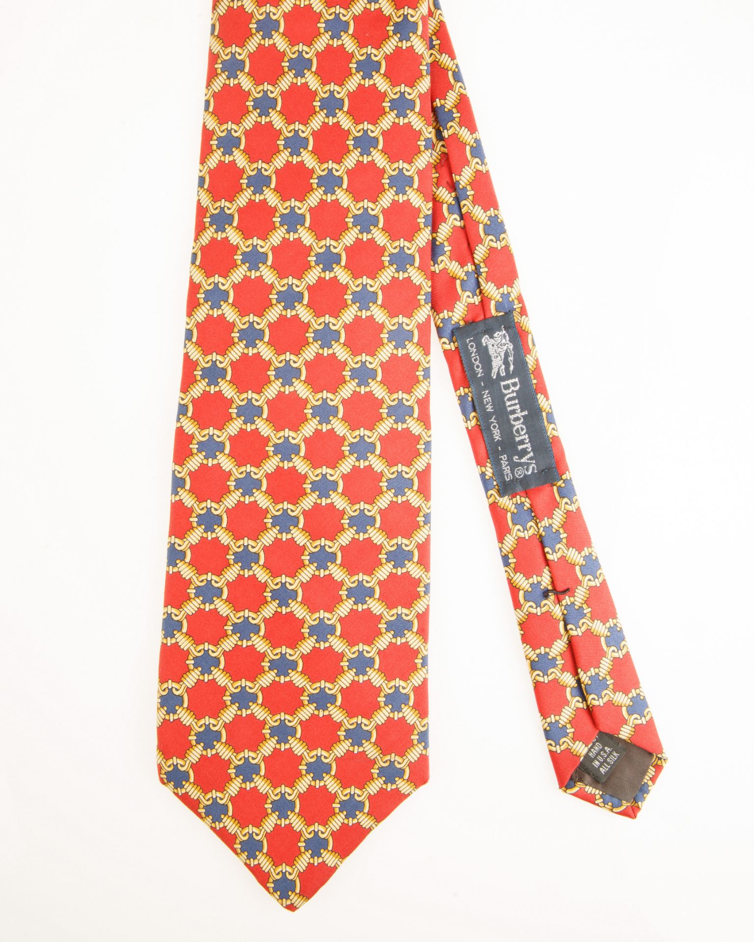 GROUP OF FIVE BURBERRY TIES - Image 6 of 11