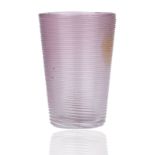 NICHOLAS II (1868-1918) GLASS VODKA CUP [HAMMER GALLERIES]