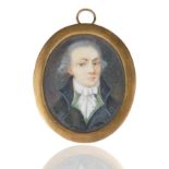 FRENCH PORTRAIT MINIATURE