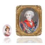 TWO ANTIQUE FRENCH MINIATURES