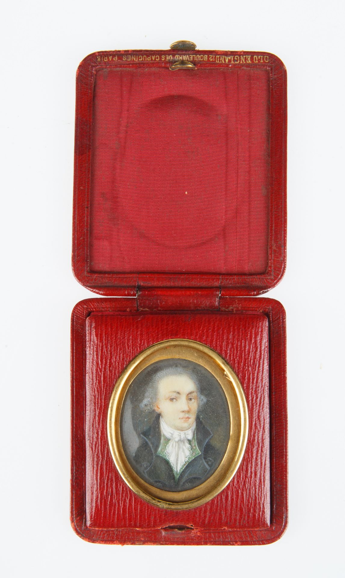 FRENCH PORTRAIT MINIATURE - Image 3 of 6