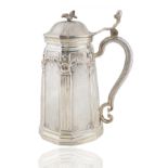 PARCEL-GILT SILVER TANKARD, ST. PETERSBURG 1859