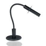 LUMANETICS BLACK METAL AND PLASTIC ADJUSTABLE DESK LAMP