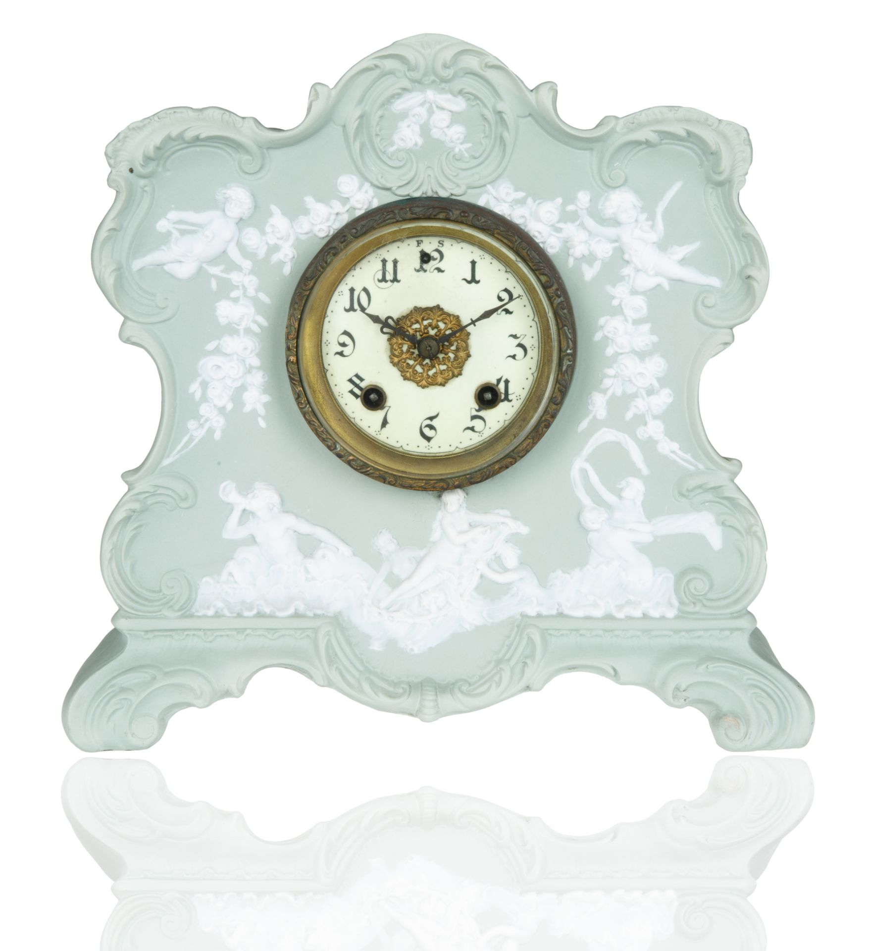 WEDGWOOD JASPERWARE CLOCK