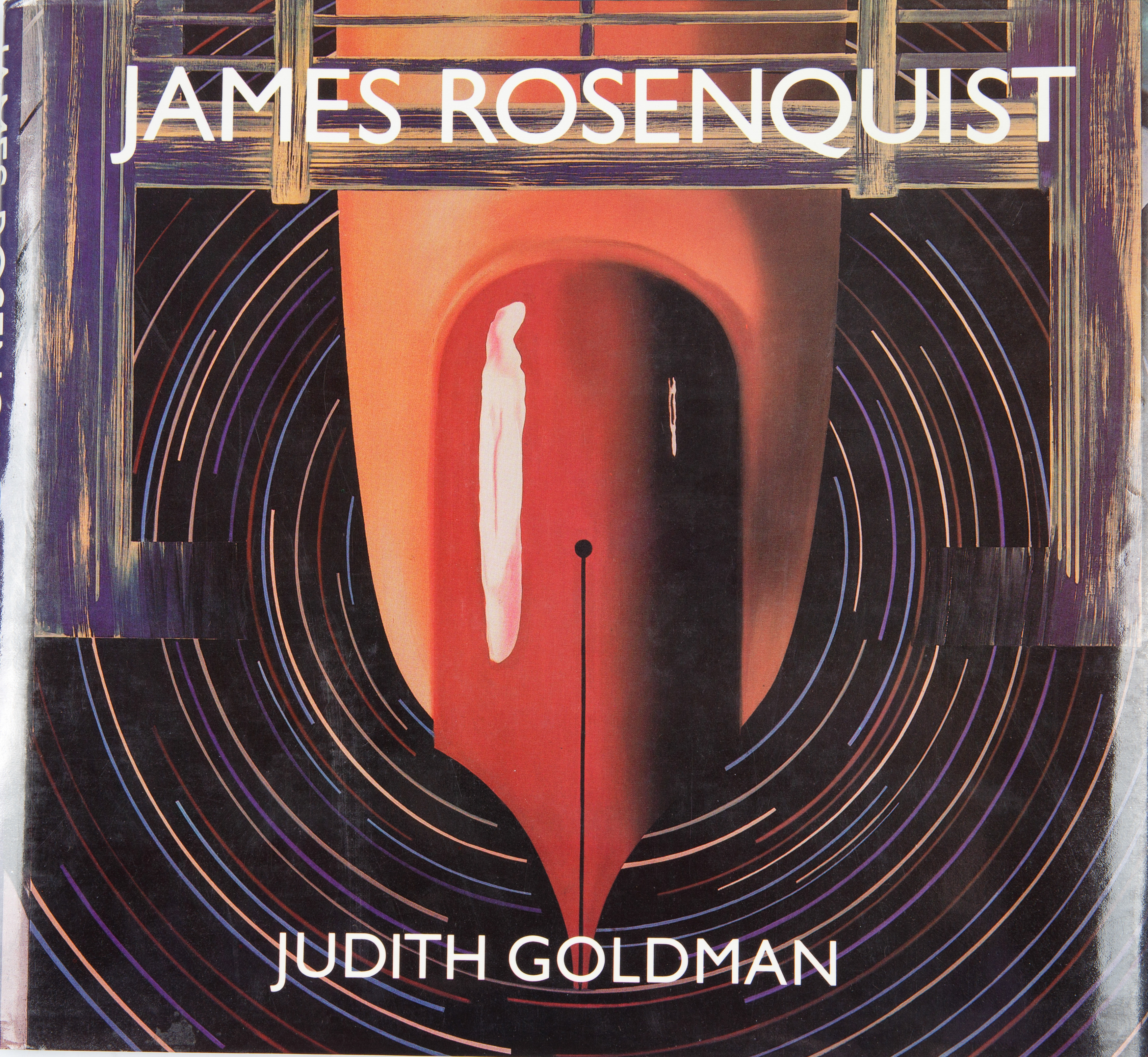 A SIGNED BOOK BY JAMES ROSENQUIST (AMERICAN 1933-2017)
