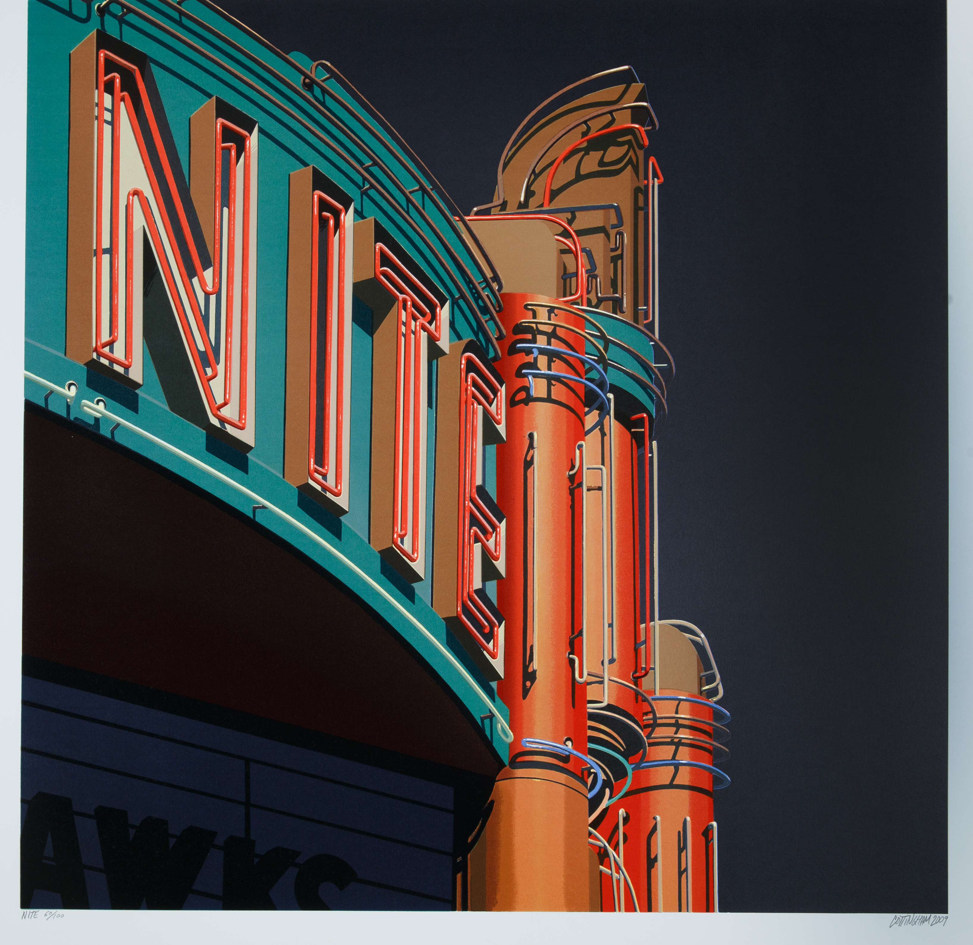 A COMPLETE SUITE OF SCREEN PRINTS BY ROBERT COTTINGHAM (AMERICAN B. 1935) - Image 11 of 16