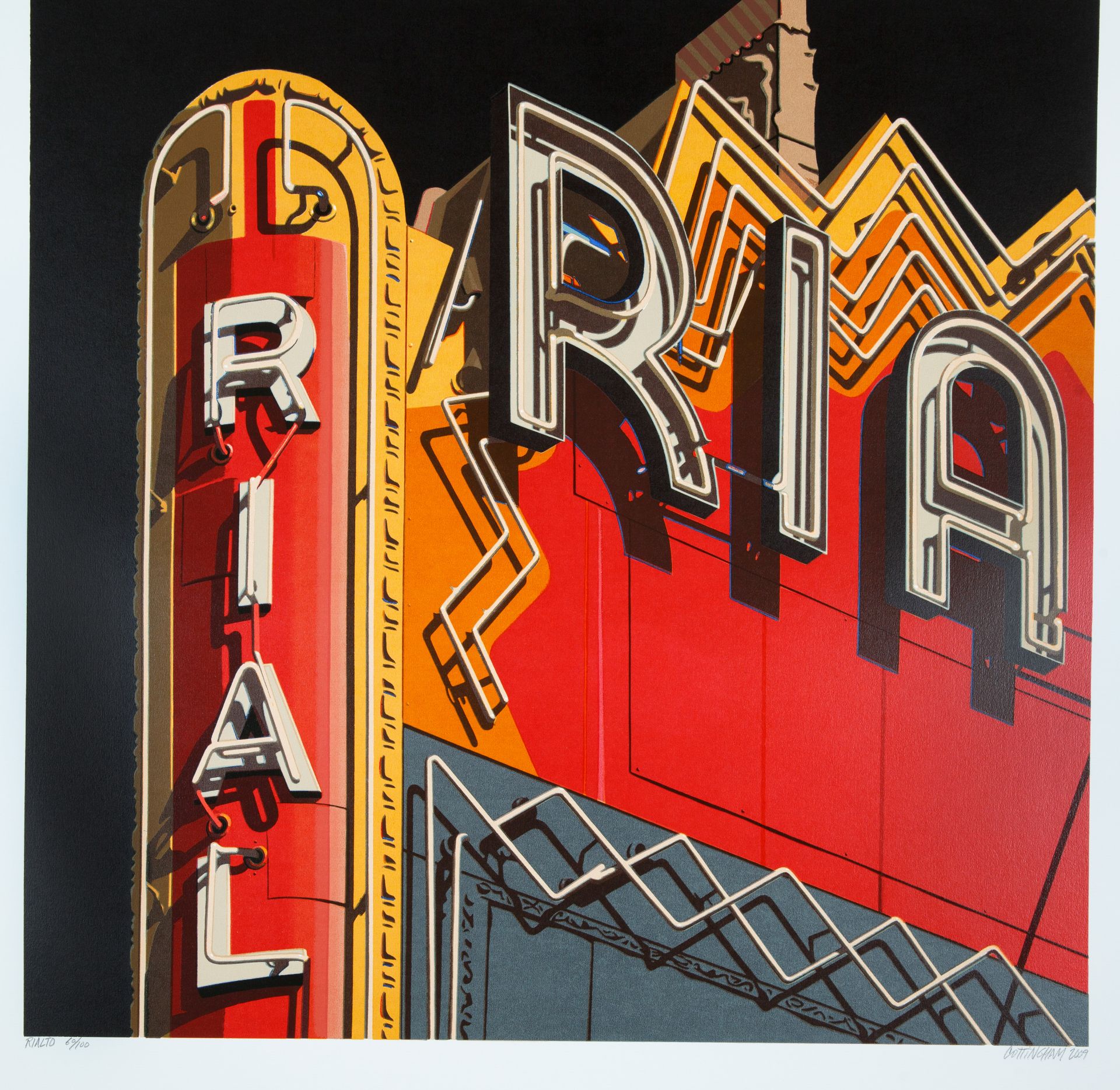 A COMPLETE SUITE OF SCREEN PRINTS BY ROBERT COTTINGHAM (AMERICAN B. 1935) - Bild 10 aus 16