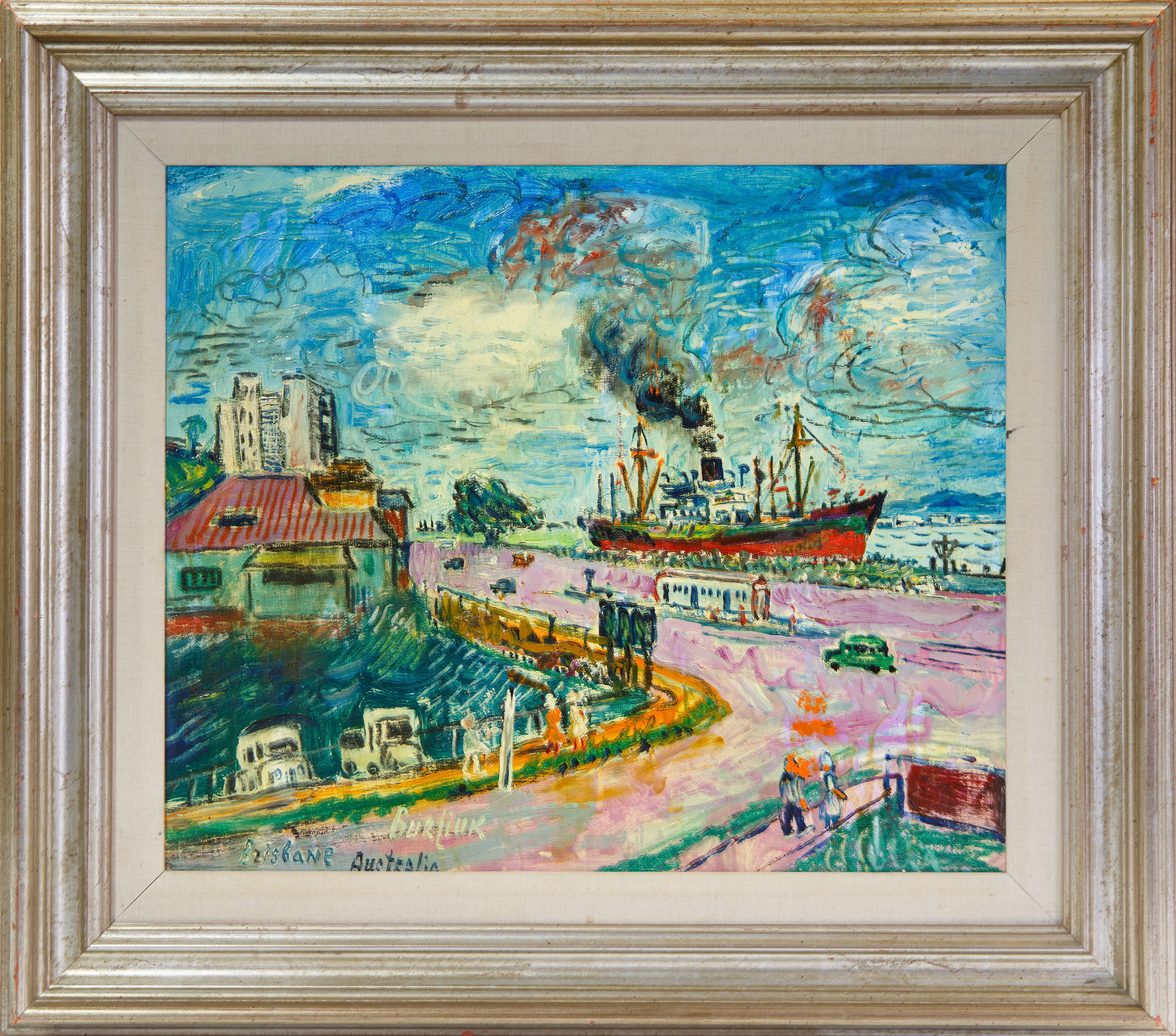 DAVID BURLIUK (UKRAINIAN 1882-1967) - Bild 2 aus 5