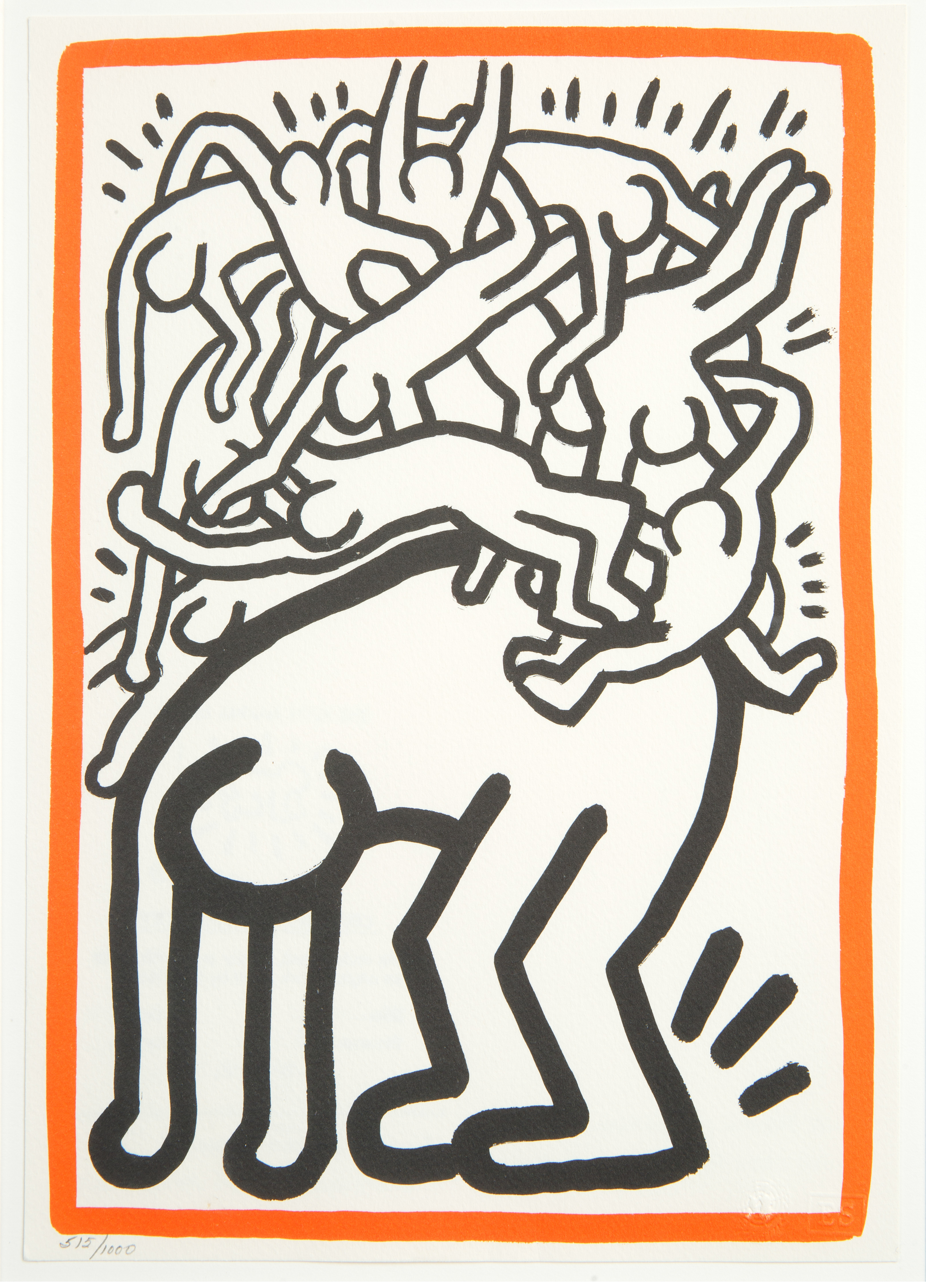 KEITH HARING (AMERICAN 1958-1990)