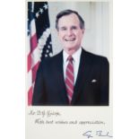 [GEORGE BUSH REPUBLICAN NATIONAL INNER CIRCLE] SIGNED PHOTOGRAPH