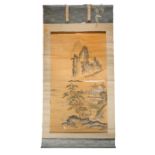 A CHINESE SCHOOL HANGING SCROLL