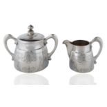 RUSSIAN SILVER SET OF TWO