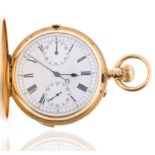 CIRCA 1945 GOLD REPEATER POCKET WATCH