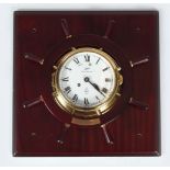 QUEEN ELIZABETH II COMMEMORATIVE MARINE CLOCK