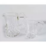 2 WATERFORD CRYSTAL JUGS