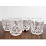 COLLECTION OF 27 WATERFORD CRYSTAL TUMBLERS