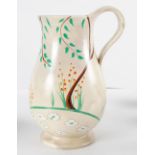 CLARICE CLIFF POTTERY PITCHER