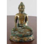 EARLY SINO-TIBETAN BRONZE BUDDHA